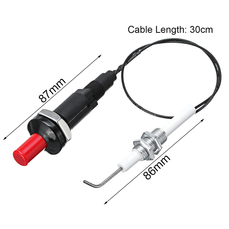 Camping Cooking Device - Push Button Piezo Ignitor mit Kabel