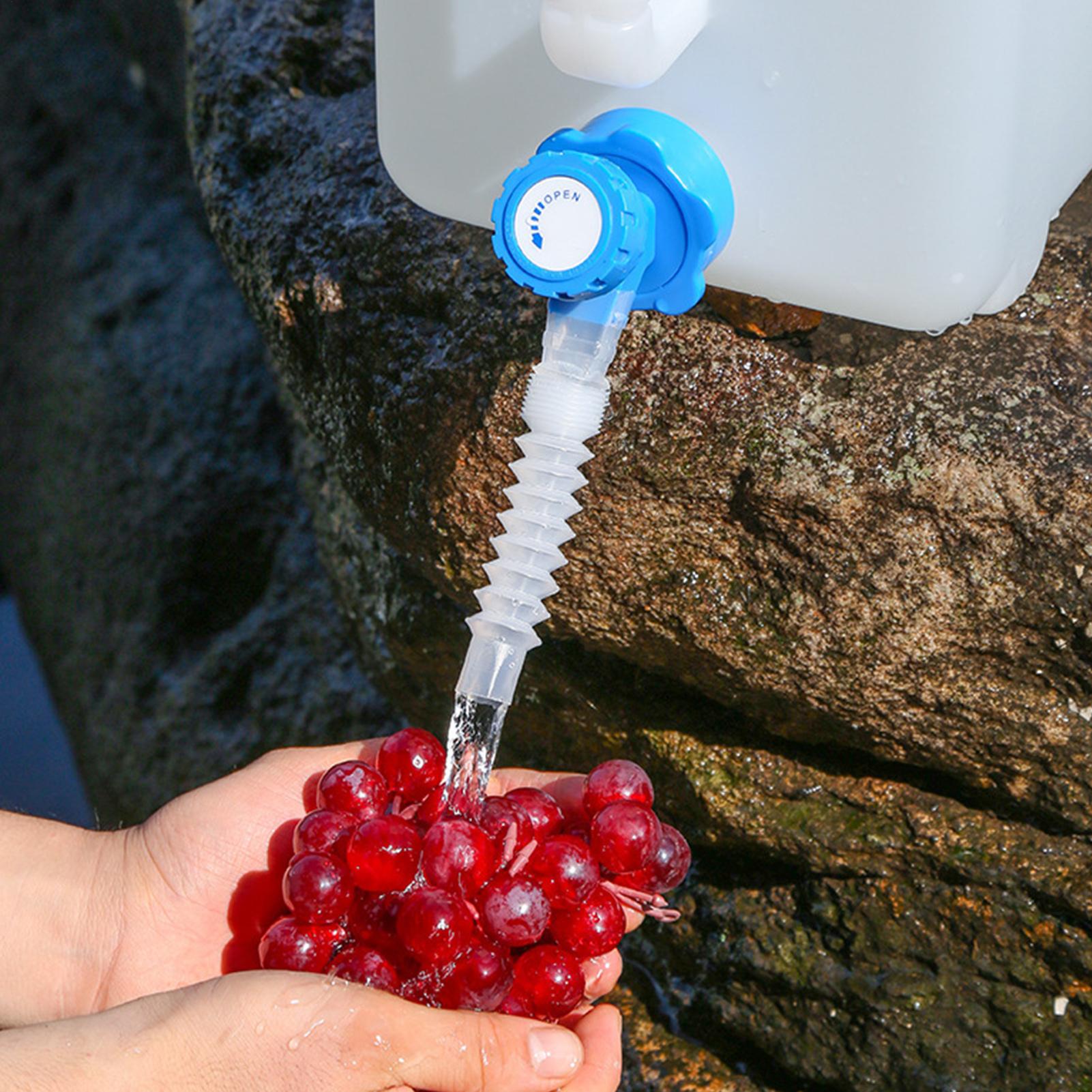 Camping Cooking And Drinking - 15L Trinkwasser Eimer Mit Wasserhahn Tragbare