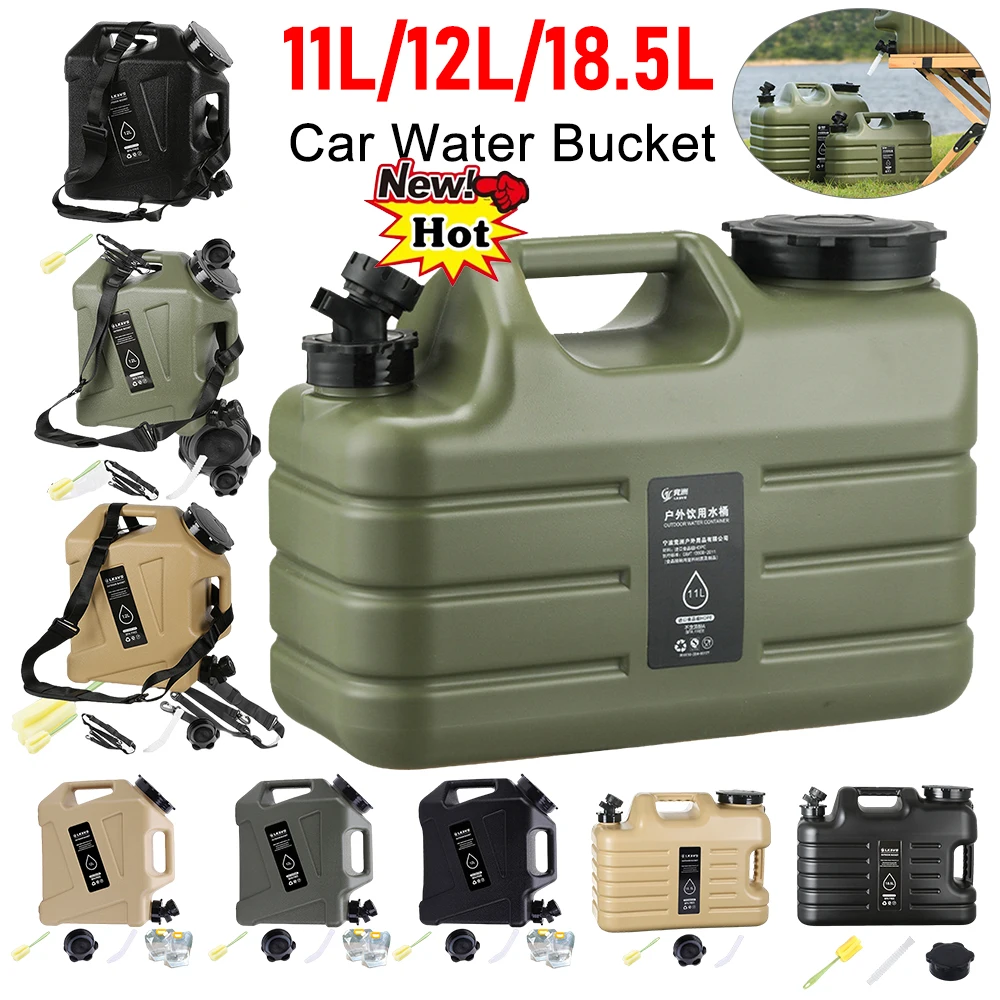 Camping Cooking And Drinking - 11/12/18,5 l Wassereimer, große Kapazität, Auto-Wassereimer,