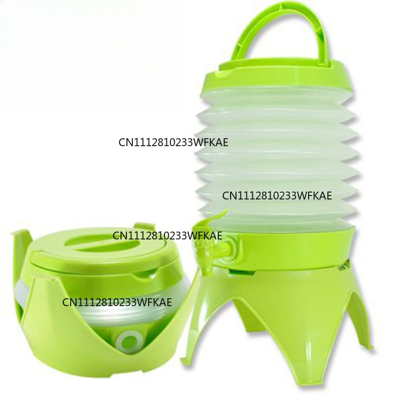 Camping Cooking And Drinking - Ausziehbarer Klapp-Eimer Outdoor-Camping-Trinkwasserbehälter Kochwasser-Set