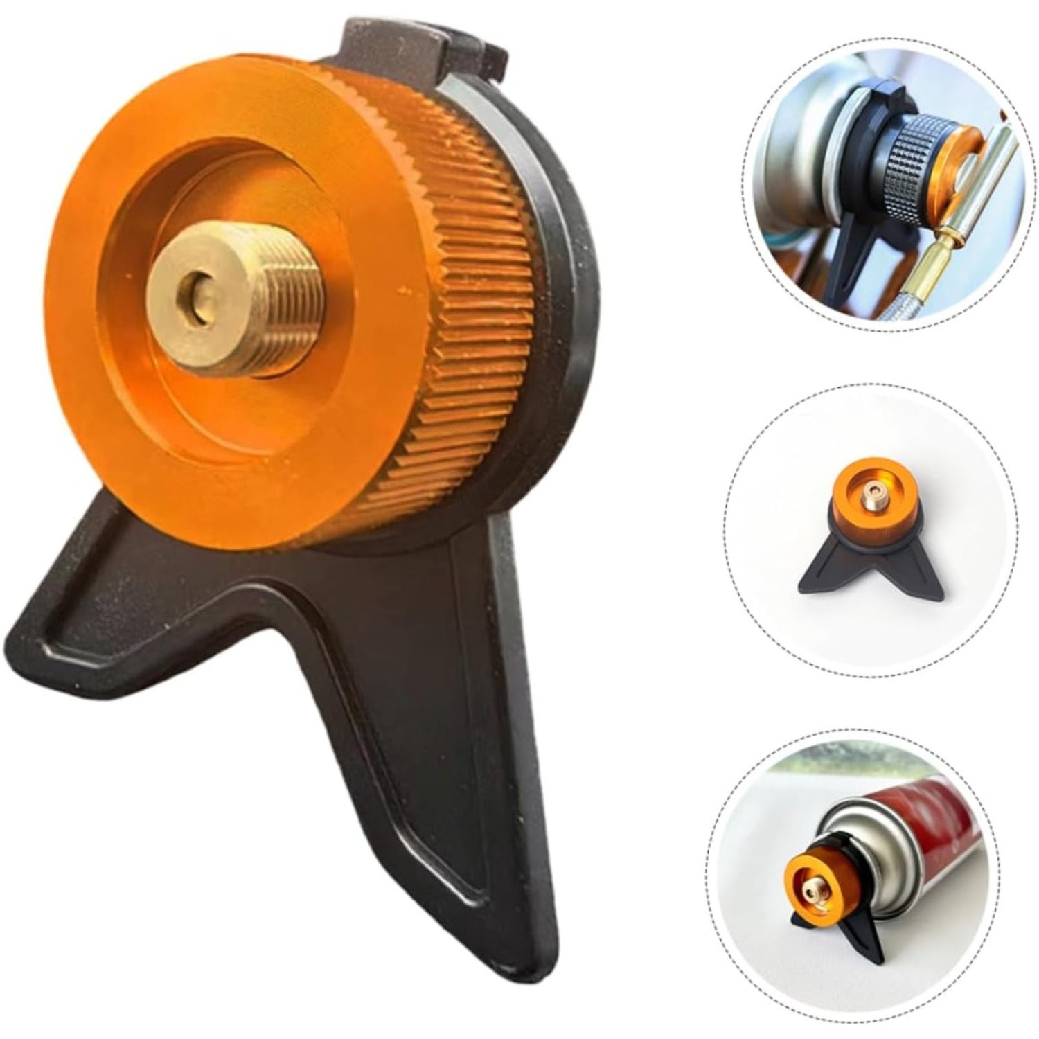 Camping Cooking Device - Propan-Tank-Zubehör Gastank-Adapter Campingbedarf Kleiner Propan-Konverter Gasnachfüllwerkzeug