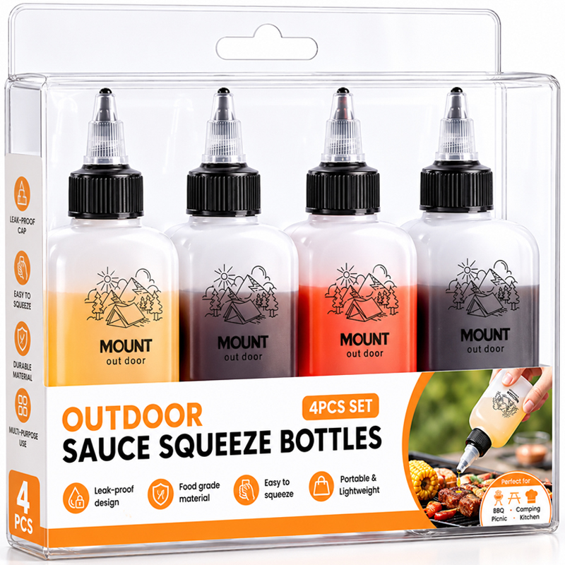 Camping Cooking Oil Bottle - Olivenölflasche für Camping und Grillen im