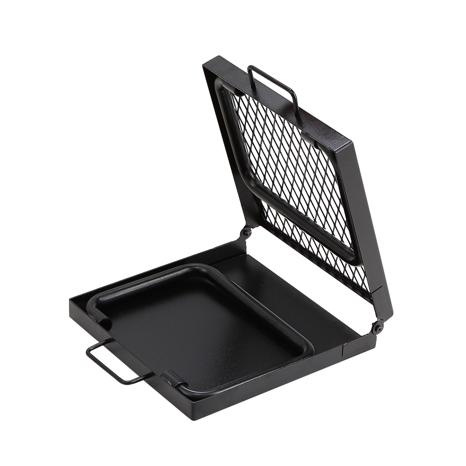 Camping Cooking Open Fire - Klappbarer Lagerfeuer-Grill, Robuster Stahlgitterrost, 22,4 Zoll