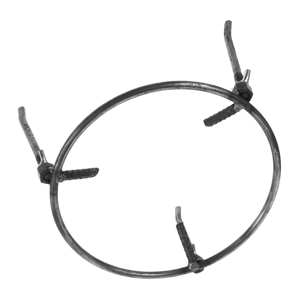 Camping Cooking Open Fire - Abnehmbarer Feuerstellen-Kochständer Dreieckiger Wok-Halter für Outdoor-Camping,