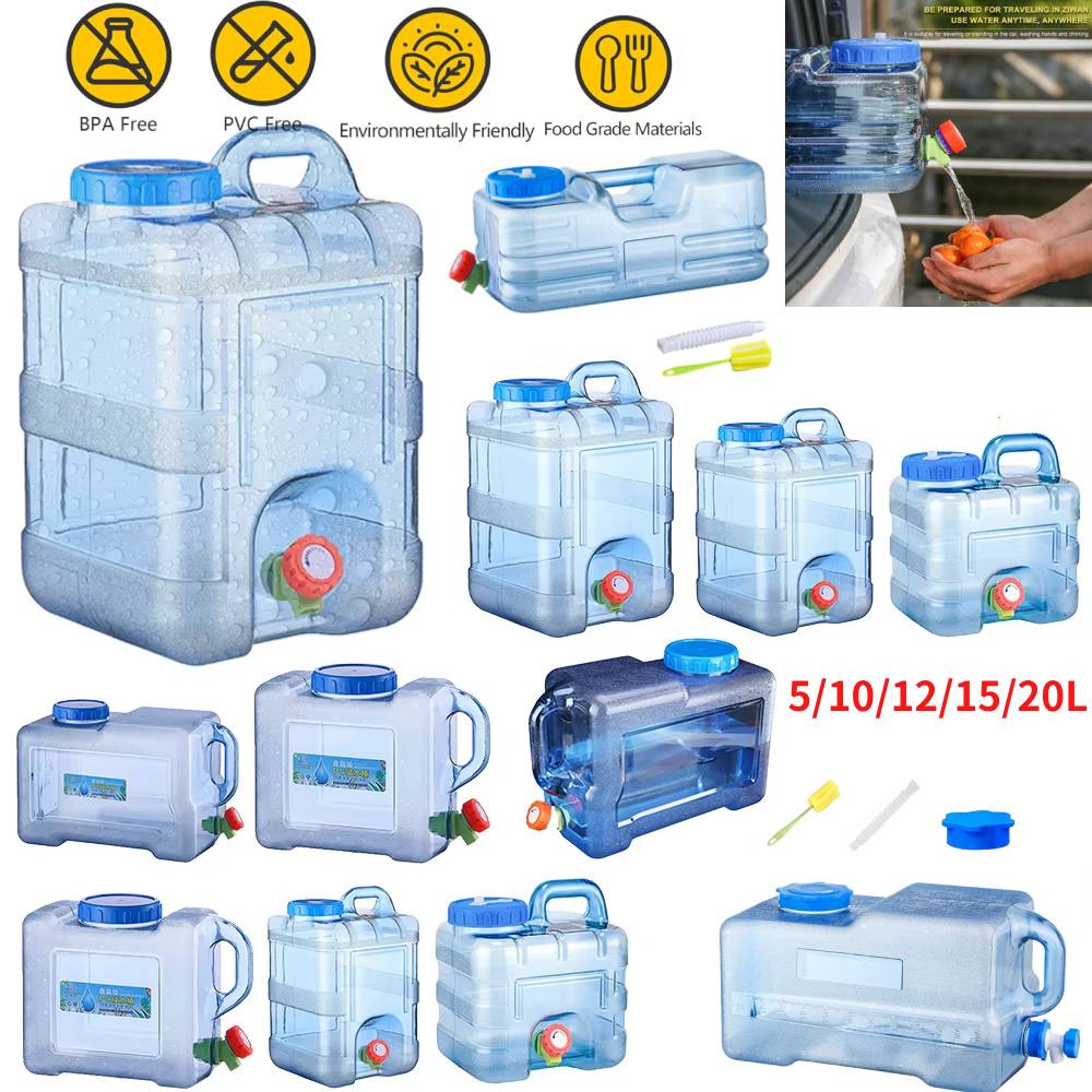 Camping Cooking And Drinking - 5-15L Trinkwassereimer Fahren Reinwassertank Wasserspeicherträger mit