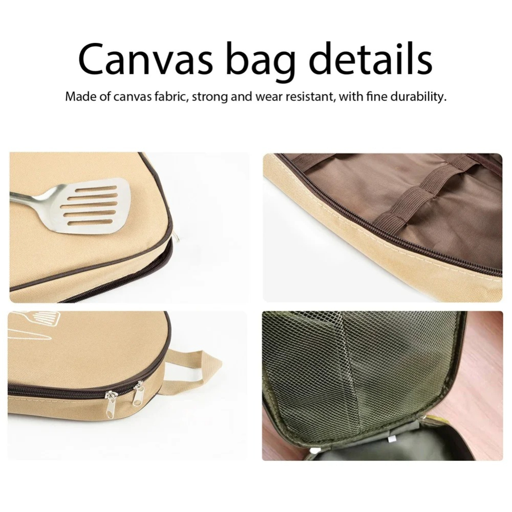 Tragbare Outdoor-Kochtasche, C – Camping Cooking Utensils Storage Bewertung und Preis