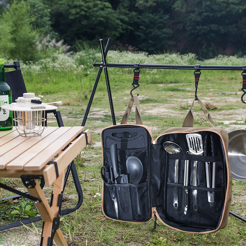 8-teiliges Camping-Kochgeschir – Camping Cooking Utensils Storage Bewertung und Preis