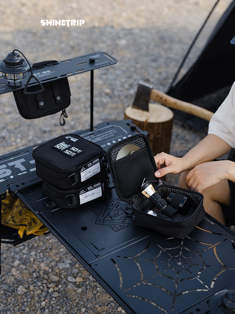 ShineTrip Outdoor-Campingausrü – Camping Cooking Utensils Storage Bewertung und Preis