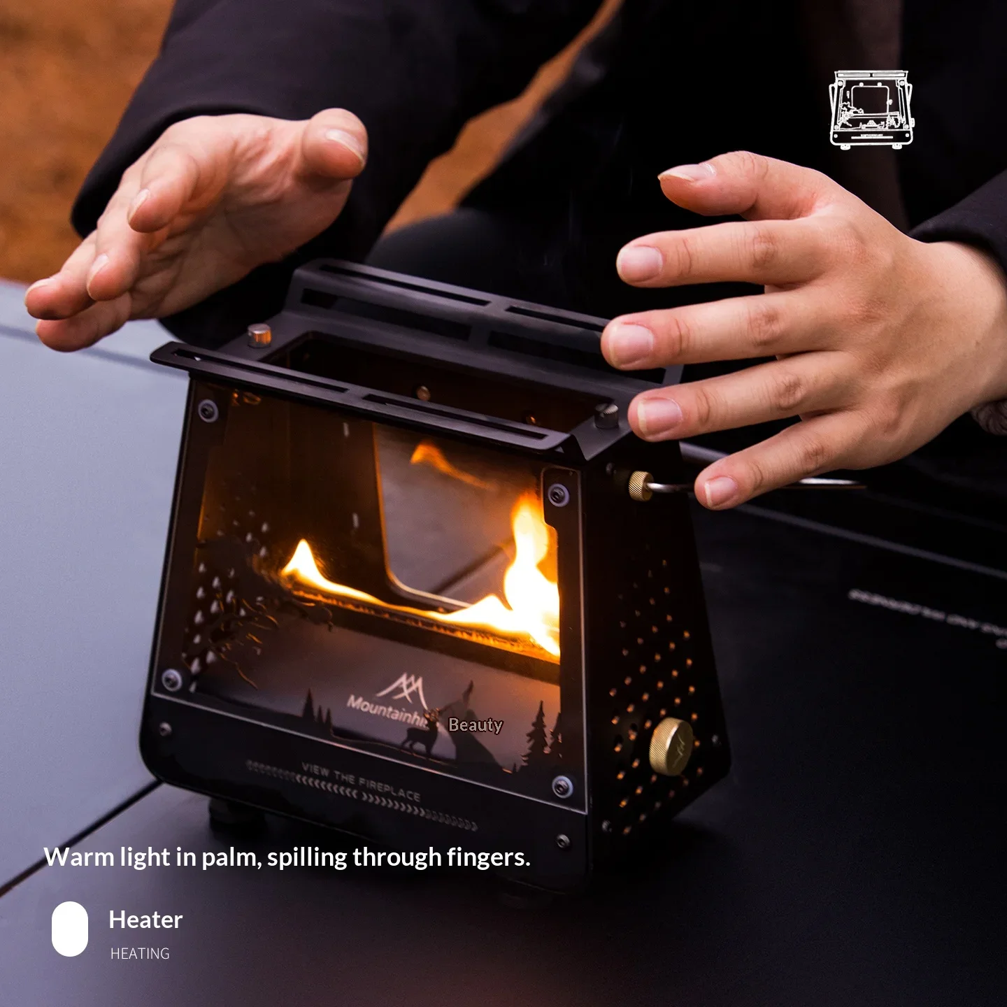 MOUNTAINHIKER Tragbarer Outdoo – Camping Cooking Open Fire Bewertung und Preis