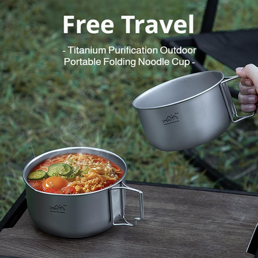 Ultraleichter Titan-Campingtop – Camping Cooking Noodles Bewertung und Preis