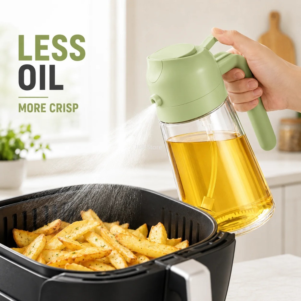 2-in-1 Olivenöl-Sprühflasche m – Camping Cooking Oil Bottle Bewertung und Preis