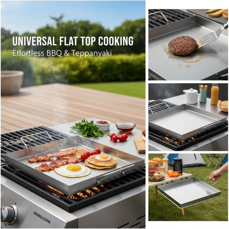 Universelle Flachgrillplatte 1 – Camping Cooking Device Bewertung und Preis