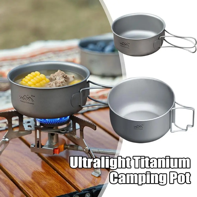 Ultraleichter Titan-Campingtop – Camping Cooking Noodles Bewertung und Preis