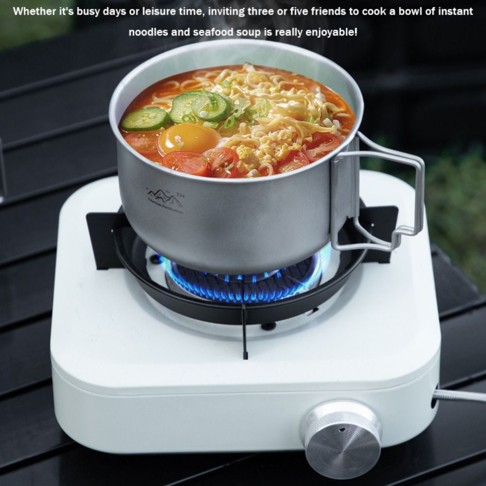 Kompakter Campingtopf aus Tita – Camping Cooking Noodles Bewertung und Preis