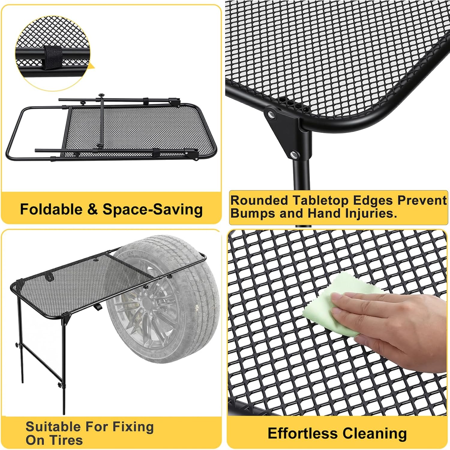 Fahrzeugreifenmontierter Stahl – Camping Cooking Requirements Bewertung und Preis