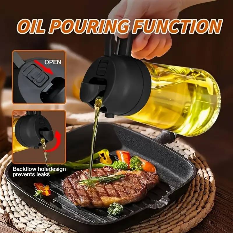 470ml Küchen-Ölsprühflasche BB – Camping Cooking Oil Bottle Bewertung und Preis