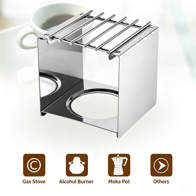 Quadratischer Kaffeekocherstän – Camping Cooking Device Bewertung und Preis
