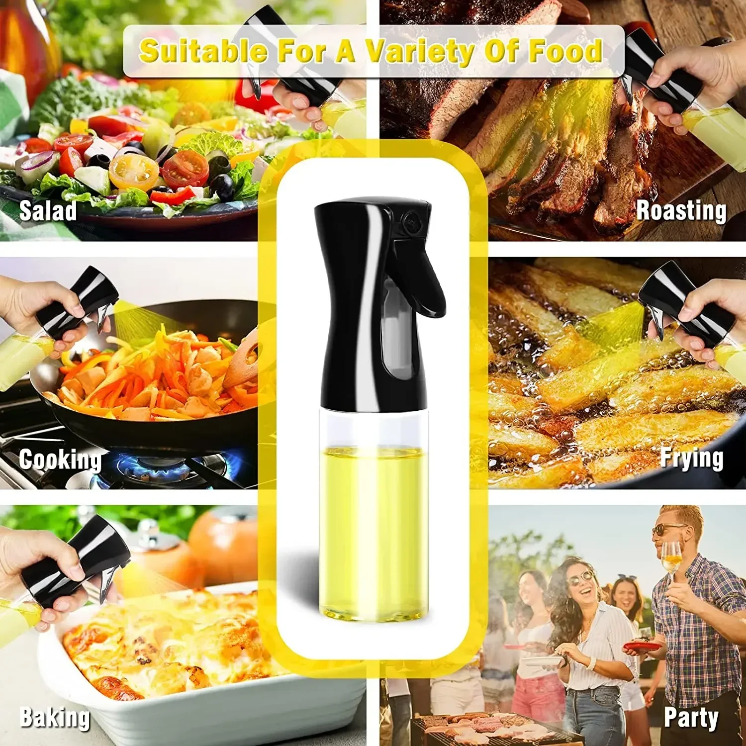 500 ml Kunststoff Öl Spray Fla – Camping Cooking Oil Bottle Bewertung und Preis