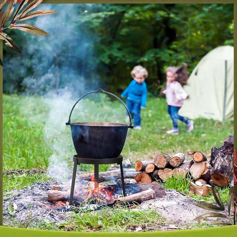 Lagerfeuer-Dreibein, Klappbare – Camping Cooking Open Fire Bewertung und Preis