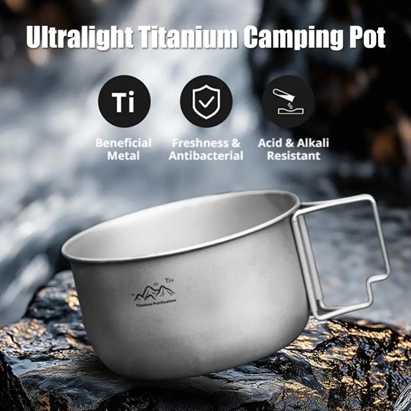 Ultraleichter Titan-Campingtop – Camping Cooking Noodles Bewertung und Preis