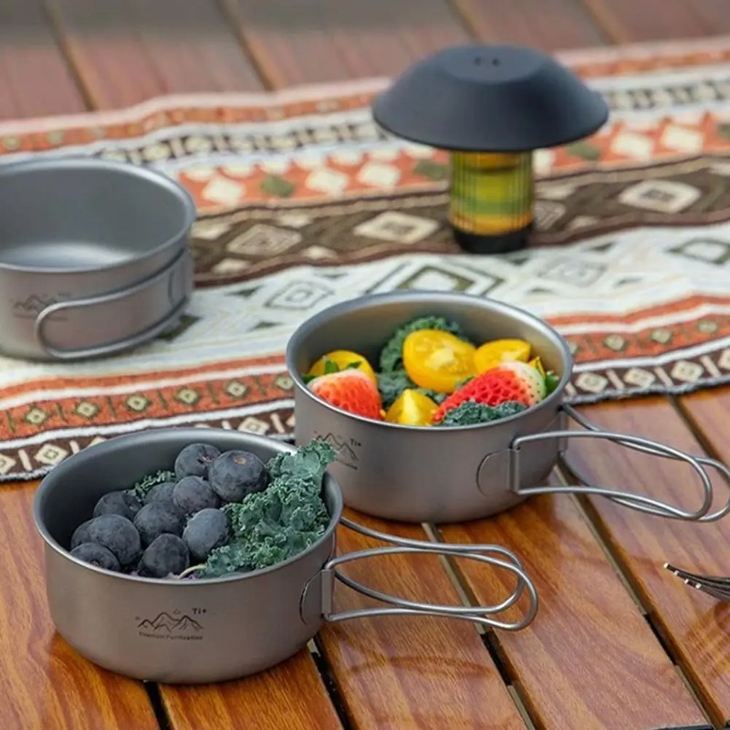 Ultraleichter Titan-Campingtop – Camping Cooking Noodles Bewertung und Preis