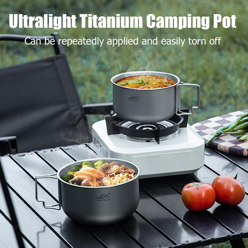 Titanbeschichteter Outdoor-Koc – Camping Cooking Noodles Bewertung und Preis