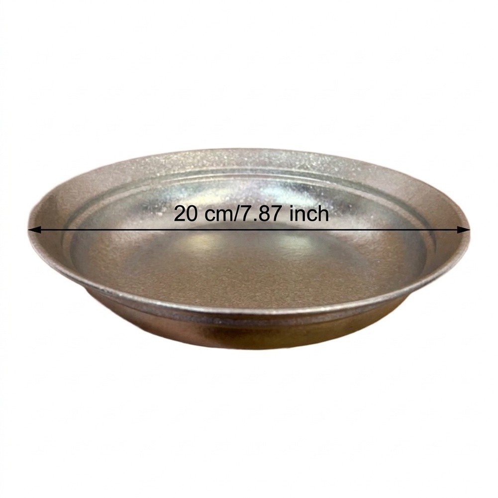 Reine Titanplatte, 20 cm, silb – Camping Cooking Noodles Bewertung und Preis