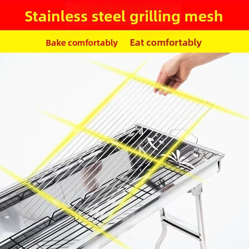 Großer klappbarer Holzkohlegri – Camping Cooking Device Bewertung und Preis